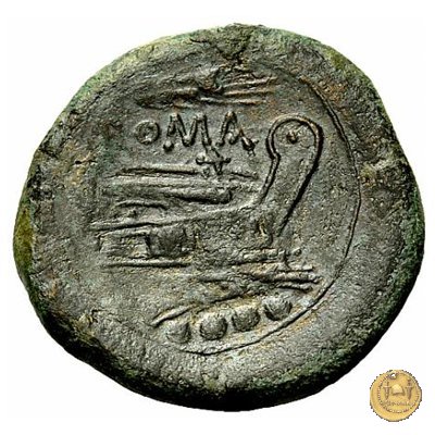 72/6 - triente 211-210 BC (Sicilia)