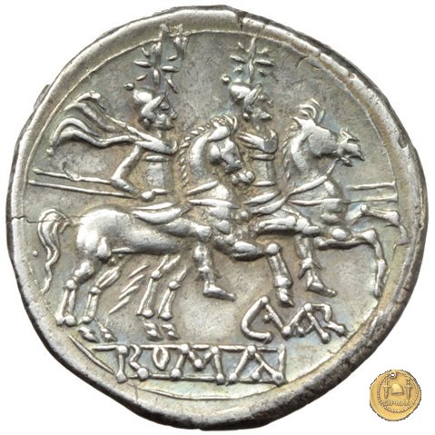 74/1 - denario C. Terentius Varro 209-208 BC (Sicilia)