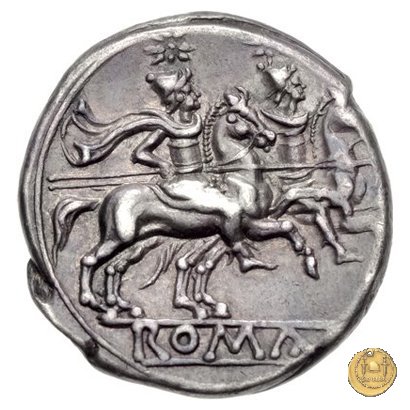 75/1 - denario C. Aelius 209-208 BC (Sicilia)