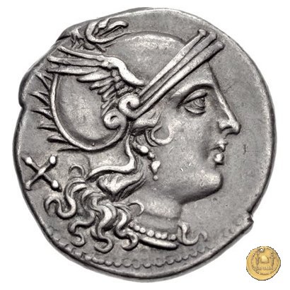 75/1 - denario C. Aelius 209-208 BC (Sicilia)