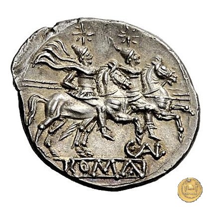 75/1 - denario C. Aelius 209-208 BC (Sicilia)