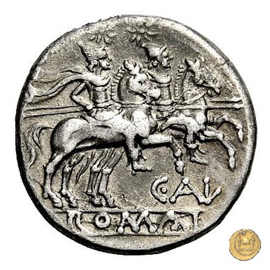 75/1 - denario C. Aelius 209-208 BC (Sicilia)