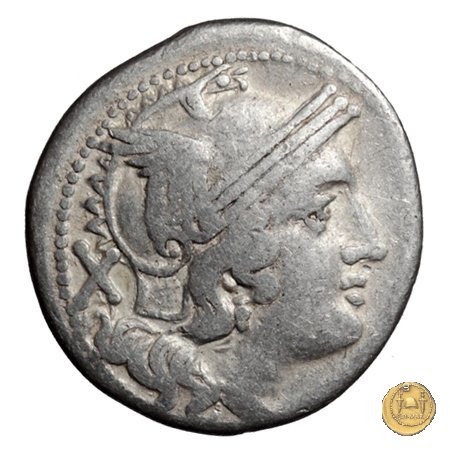 75/1 - denario C. Aelius 209-208 BC (Sicilia)