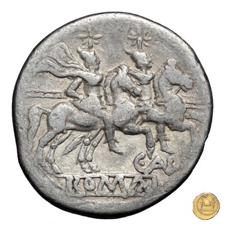 75/1 - denario C. Aelius 209-208 BC (Sicilia)