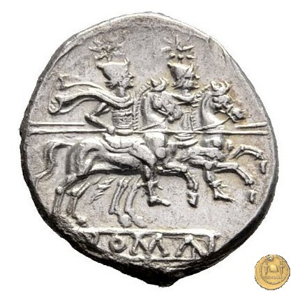 75/1 - denario C. Aelius 209-208 BC (Sicilia)