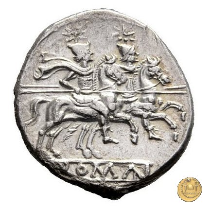 75/1 - denario C. Aelius 209-208 BC (Sicilia)