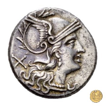 75/1 - denario C. Aelius 209-208 BC (Sicilia)