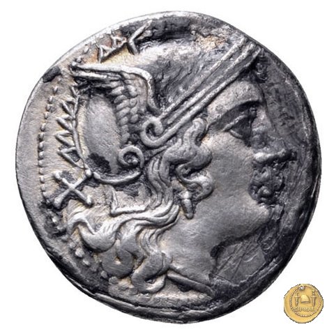 75/1 - denario C. Aelius 209-208 BC (Sicilia)