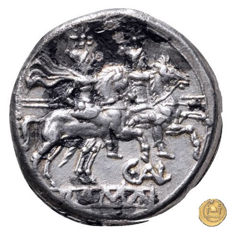 75/1 - denario C. Aelius 209-208 BC (Sicilia)