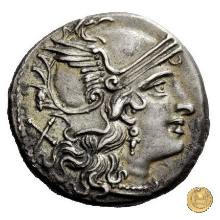 75/1 - denario C. Aelius 209-208 BC (Sicilia)