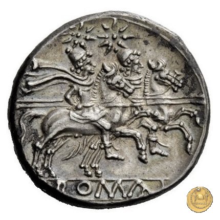 75/1 - denario C. Aelius 209-208 BC (Sicilia)