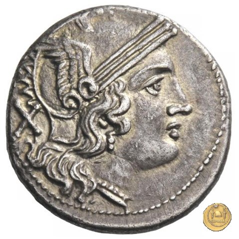 75/1 - denario C. Aelius 209-208 BC (Sicilia)