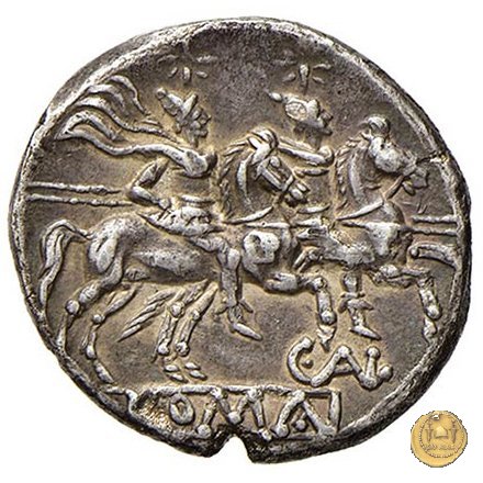 75/1 - denario C. Aelius 209-208 BC (Sicilia)