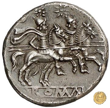 75/1 - denario C. Aelius 209-208 BC (Sicilia)