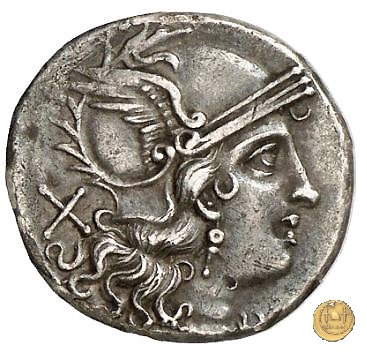 75/1 - denario C. Aelius 209-208 BC (Sicilia)