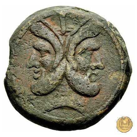 76/2 - asse 209-208 BC (Sicilia)