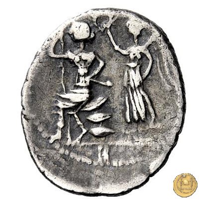 7a - Italia seduta e coronata 89 BC (Corfinium)