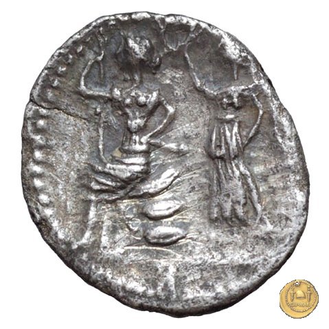 7a - Italia seduta e coronata 89 BC (Corfinium)