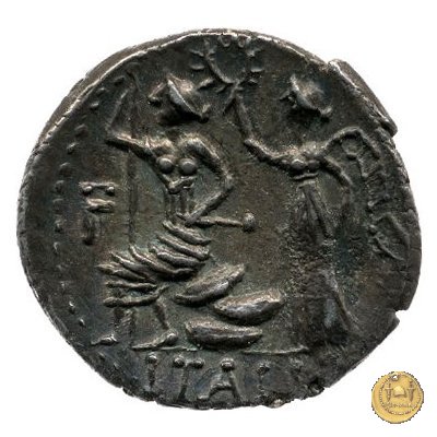 7b - Italia seduta e coronata 89 BC (Corfinium)