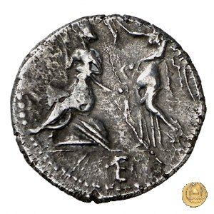 7c - Italia seduta e coronata 89 BC (Corfinium)