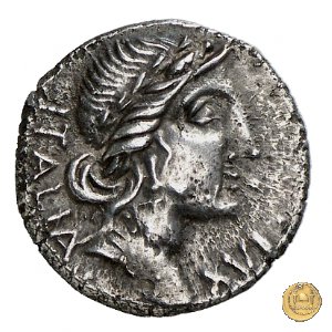 7c - Italia seduta e coronata 89 BC (Corfinium)