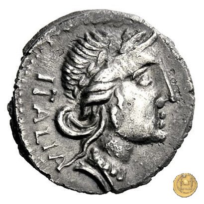 7c - Italia seduta e coronata 89 BC (Corfinium)