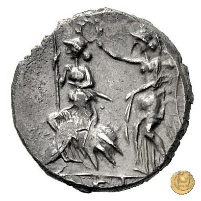 7c - Italia seduta e coronata 89 BC (Corfinium)