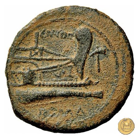 81/1 - asse Cn. Cornelius Dolabella 211-209 BC (Spagna)