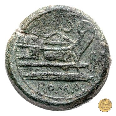 84/5 - semisse 211-210 a.C. (Italia Sud Est)