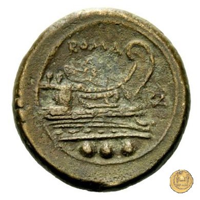 84/6 - quadrante 211-210 BC (Italia Sud Est)