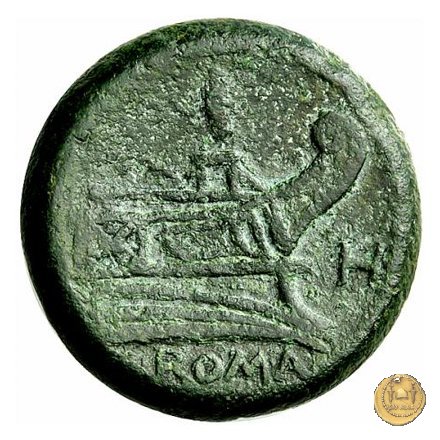85/2 - asse 211-210 a.C. (Italia Sud Est)