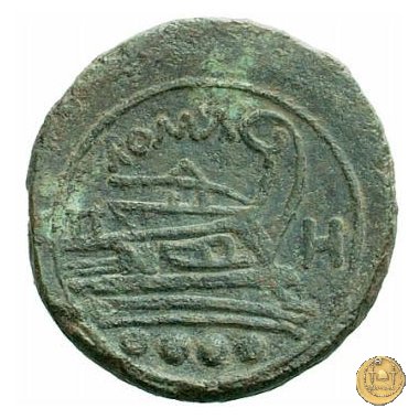 85/4 - triente 211-210 BC (Italia Sud Est)