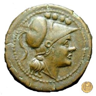 85/4 - triente 211-210 BC (Italia Sud Est)