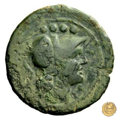 85/4 - triente 211-210 BC (Italia Sud Est)