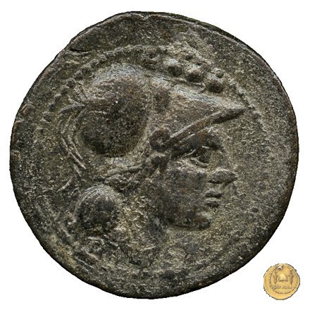 85/4 - triente 211-210 BC (Italia Sud Est)