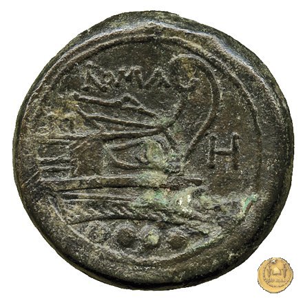 85/4 - triente 211-210 BC (Italia Sud Est)