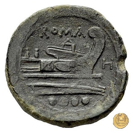85/4 - triente 211-210 BC (Italia Sud Est)