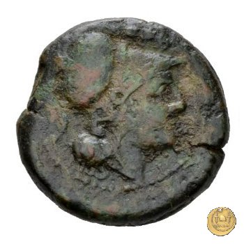 85/4 - triente 211-210 BC (Italia Sud Est)