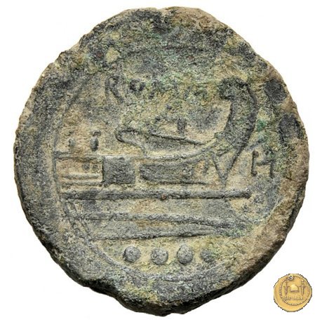 85/4 - triente 211-210 BC (Italia Sud Est)