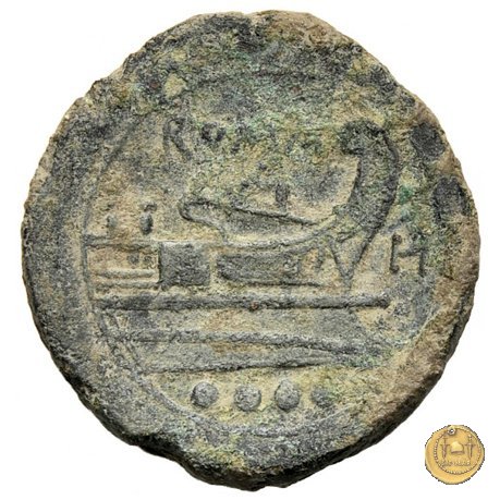 85/4 - triente 211-210 BC (Italia Sud Est)