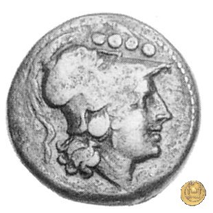 86A/2 - triente 211-210 BC (Italia Sud Est)