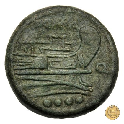 86A/2 - triente 211-210 BC (Italia Sud Est)