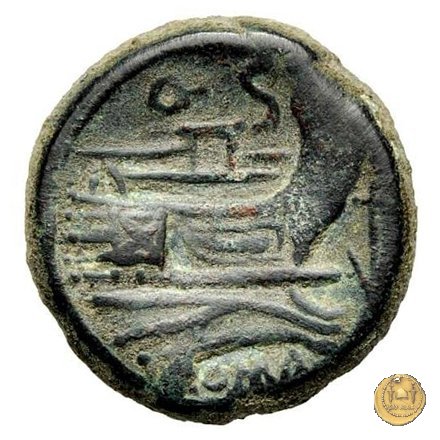 86B/2 - semisse 211-210 BC (Italia Sud Est)