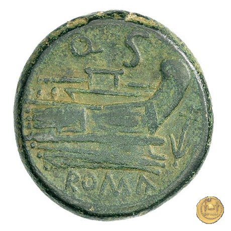 86B/2 - semisse 211-210 BC (Italia Sud Est)