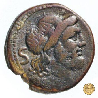 87/2 - semisse 211-210 a.C. (Italia Sud Est)