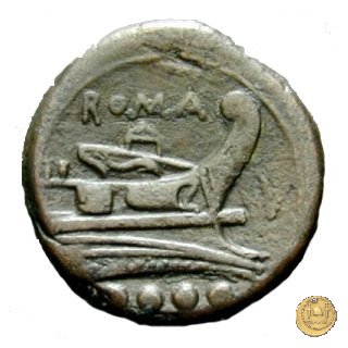 87/3 - triente 211-210 BC (Italia Sud Est)