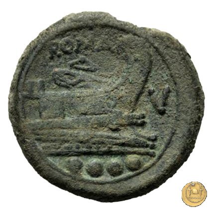 87/3 - triente 211-210 BC (Italia Sud Est)