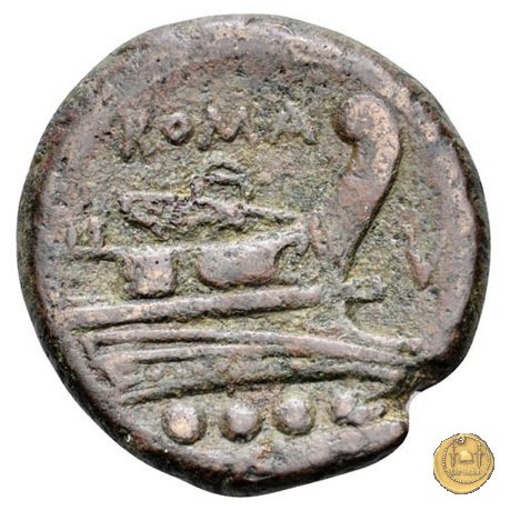 87/3 - triente 211-210 BC (Italia Sud Est)