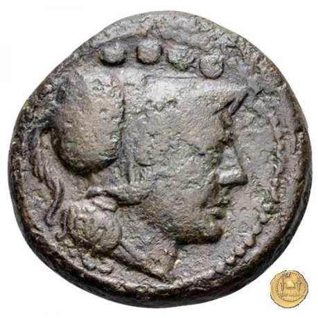 87/3 - triente 211-210 BC (Italia Sud Est)