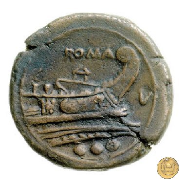 87/4 - quadrante 211-210 BC (Italia Sud Est)